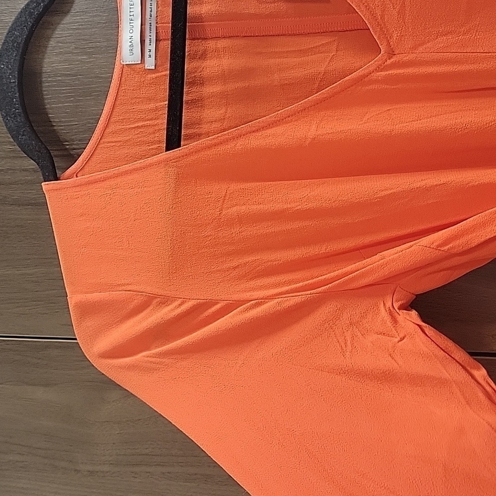 Urban Outfitters-V-Neck Long Sleeve Maxi Dress-NWT-Size Medium - Picture 10 of 16